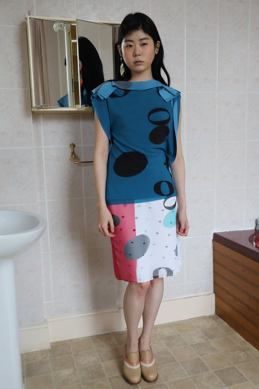 Music Note Skirt (Pink)